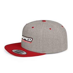 Amp It Up Flat Bill Snapback Hat